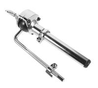 ifundom Single-arm Tom Drum Holder Metal Drum Stand Bracket Short-length Percussion Instrument Mount for Performance Display