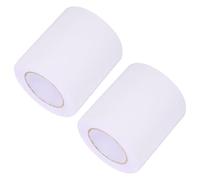 ifundom Skirting Board Trim Easy to Apply PVC Self-Adhesive White 2 Rolls Peel and Stick Baseboard Moulding for Wall Decoration for Indoor Use