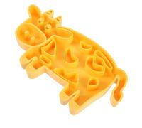 ifundom Slow Feeding Dog Bowl Anti-gulping Interactive Pet Feeder for Dogs Yellow Non-slip Suitable for Slow Eaters 1.5l Capacity