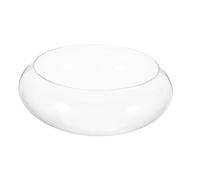 ifundom Small Clear Glass Pot for Succulents and Plants Decorative Planter for Home Office and Garden Multi-functional Container for Hydroponics and Bonsai Care