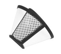 ifundom Soft Protective Dog and Cat Collar Adjustable Cone for Wound Healing Machine Washable Sturdy ABS Material Snug Fit Licking Prevention