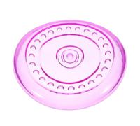 ifundom Soft Tpr Dog Flying Disc for Outdoor Training Bite-resistant Puppy Throwing Plate Small Purple Pet for Large Breeds Like Golden Retrievers