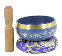 ifundom Sound Healing Bowls Singing Bowl Set for Meditation Yoga Decor Tibetan Buddhism Accessory