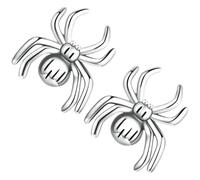 ifundom Spider Earrings for Women 1 Pair Realistic 8-Legged Studs Halloween Jewellery Witch Costume Accessories