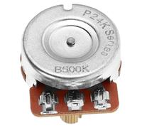 ifundom Split Shaft Audio Taper Potentiometer Teeth Guitar Pots Replacement Variable Resistor for Electric Guitar Bass Maintenance and Repair