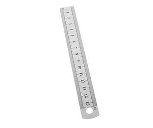 ifundom Stainless Steel Guitar Ruler High Precision Portable String Action Gauge 15cm 6 Inch for Guitar Setup and Fretboard Measurement Tool