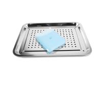 ifundom Stainless Steel Pet Cooling Mat with Ice Pack for Small Pets