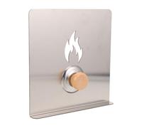 ifundom Stainless Steel Stove Windscreen Stove Fireproof Plate 7.86x7.66 in Silver Wind Guard Bonfire Travel Portable Plate