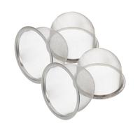 ifundom Stainless Steel Tea Strainer Mesh Filter Fine Mesh Tea Infuser Insert Replacement Teapot Accessory for Brewing at Home or Office