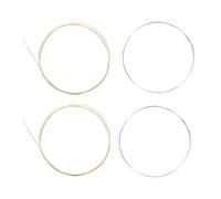 ifundom Steel Banjo Strings 4-String Replacement Set Sturdy Banjo Parts for String Instrument Players