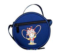 ifundom Steel Tongue Drum Bag Traditional Chinese Drama Pattern Oxford Cloth Dumb Drum Bag for Musical Instrument