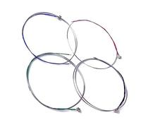 ifundom Steel Violin Strings Set of 4g D a E with Ball Ends for 4/4 Violin, Silver Steel Core Strings Suitable for Beginning Students