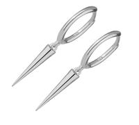 ifundom Sterling Silver Triangle Earrings Geometric Ear Studs Creative Spike Design Women’S Jewelry Accessories