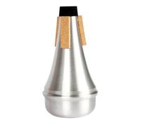 ifundom Straight Trumpet Mute for Beginners, Aluminium Alloy Lightweight Silencer Superb Workmanship, Enhancing Intonation and Sound Quality for Brass Instrument Practice