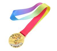 ifundom Stylish Gold Award Medals for Piano Violin Singing Dance Competitions Comfortable Neck Ribbon for Events and Achievements