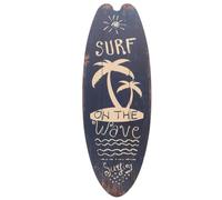 ifundom Surfboard Wall Decor Summer Surfboard Decoration Sign Nautical Decor Wooden Plaque Wooden Beach Wall Hanging Sign for Room Party Tropical Decoration