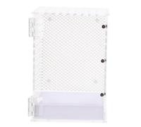ifundom Tarantula Breeding Box Acrylic Reptile Feeding Container with Ventilation for Spiders Frogs Snails and Animals Habitat for Pet Enthusiasts