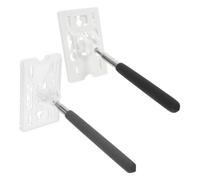 ifundom Telescopic Parking Permit Holders Parking Permit Holders Space-saving Design Quick Extension Stainless Steel Plastic Foam Assorted Colour for Driving and Toll Swiping