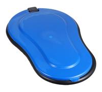 ifundom Temporary Construction Squat Toilet Blue, Portable Spillproof Bedside Urinal for Men and Women, Small Size Mobile Bedpan for Home Renovation and Outdoor Use