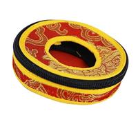 ifundom Tibetan Tingsha Bells Case Nepal Bell Chime Storage Pouch Cloth Bag for Meditation Yoga Practice Random Color