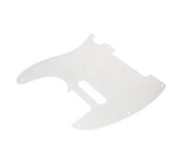 ifundom Tl Silver Aluminium Alloy Guitar Pickguard 8 Hole Scratch Plate for Usa/mexican Electric Guitar Tortoise Shell Design