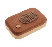 ifundom Tooth Keepsake Box Wooden Tooth Organizer for Boy Girl Creative Cartoon Design for Preserving Childhood Memories Bright Colors