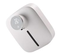ifundom Touchless Automatic Soap Dispenser Rechargeable 1500mah Battery with Adjustable Foam Amount 320ml Capacity, Wall-mounted Abs Material, Suitable for Bathrooms and Toilets