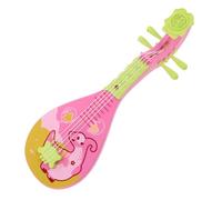 ifundom Traditional Chinese Pipa Musical Instrument Toy for Children with Dinosaur Pattern, Lightweight Plastic Stringed Instrument for Playtime and Decorative Piece, Interactive Learning
