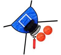 ifundom Trampoline Basketball Hoop with Pump and Balls Backboard for Indoor Outdoor Use Easy Installation for Family Fun and Active Play