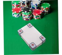 ifundom Transparent Matte Poker Cards with Tamper-evident Anti-cheating Technology Plastic Game Cards for Travel Party Games and Professional Tournament Use