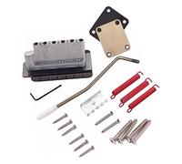 ifundom Tremolo Bridge Neck Plate for Electric Guitar Musical Instrument Parts Easy to Install High-grade Material Suitable for Various Guitar Models