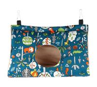 ifundom Triangle Parrot Hammock Bird Sleeping Bed for Cage Use, Thickened Cotton Material, Comfortable Resting Place, Easy to Wash, Nest for Parakeets and Small Pets