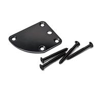 ifundom Triangle with Plate Lightweight Neck Guitar Metal 5-hole Black Screws Replacement Advanced Electric
