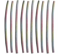 ifundom Trim Protective 10pcs Strip Vent with Car Universal Air U-shaped Pvc Design Decoration Stylish Shiny Appearance for Grille and Car Air Vents Suitable for Vehicle Interior