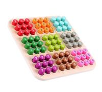 ifundom True Genius Puzzles Sudoku Board Game Wooden Sudoku Game for Boys and Girls Preschool Teaching Aid