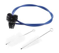 ifundom Trumpet Cleaning Tools 3pcs Flexible Brush Set for Trumpet Cleaning Care Kit Plastic and Nylon Material