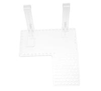 ifundom Turtle Tank Sun Terrace Large Acrylic Basking Platform for Aquariums Turtle Climbing Platform Wide Dock Move Freely Easy Installation