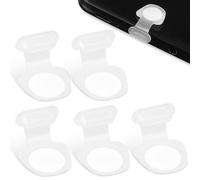 ifundom Type C Silicone Dust Plugs 8 Pcs USB C Phone Port Caps with Luminous Design for Charging Ports