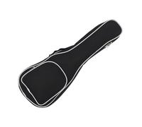 ifundom Ukulele Bag Black Oxford Fabric Comfortable Storage Case for Ukulele Padded Gig Bag Multi-functional Carrying Case