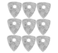 ifundom Ukulele Pick Wool Guitar Pick Felt Guitar Plectrum 4Mm Thickness Soft Sturdy Grey Wool Felt Material for Acoustic and Bass Accessories