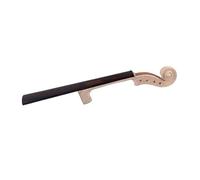 ifundom Unfinished Violin Neck Hand Carved Scroll Violin Neck String Ebony Fingerboard