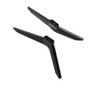 ifundom Universal Black 2pcs Stand for Tv 32-120 Legs and Replacement Inch Flat Screen Plastic Feet with Double Hole Design, Pressureresistant and Shatterproof Televisions Desktop