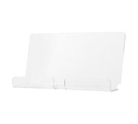 ifundom Universal Wall-mounted Tablet Holder for Phones and E-readers, Acrylic Material with Cable Management Groove Design, Hands-free Floating Stand for Kitchen and Bathroom Use