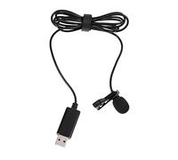 ifundom Usb Microphone Clip Microphone Live Broadcast Mic for Laptop and Gaming for Home Office and Professional Conference Use