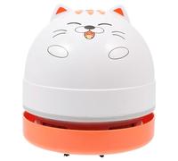 ifundom USB Rechargeable Automotive Vacuum Cleaner Dust Catcher with One-button Operation 1200ma Abs Mini Dust Collector for Window Gap and Drawer Corner Cleaning