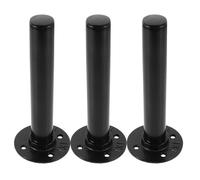 ifundom Wall Mounted Weight Plate Holder Rack Iron Construction 3pcs with Rapid Retrieval and Placement Feature, High Capacity Barbell Plate Storage Rack for Home Gyms and Garage