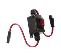 ifundom Waterproof Inline Toggle Switch and LED Indicator, Ip67 Rated Plastic Electrical Junction Box, Dual Side Wiring, Suitable for Outdoor Marine, Automotive, Rv Boat Applications