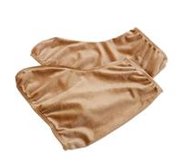 ifundom Wear Resistant Skates Boot Covers for Ice Skating and Hockey Elastic Opening Figure Skating Shoe Covers Practical Protective Guards to Extend Skate Life Light Linen