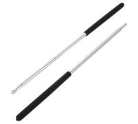 ifundom Weighted Drum Sticks Aluminum Alloy for Exercise Performance Solid Metal Rhythm Beating Sticks for Boys and Girls Practice