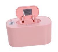 ifundom Wet Tissue Warmer with USB Power Thermostat for Gentle Heating for Newborn Care Safe and Convenient Wipe Dispenser Pink